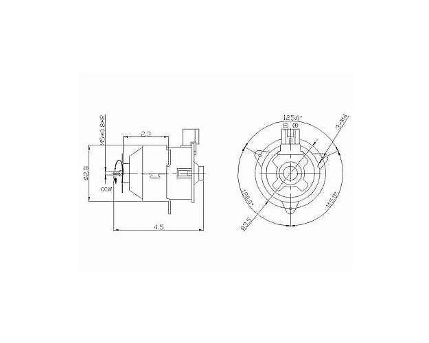 630660 Engine Cooling Fan Motor for 2002-2006 Toyota Camry - Right