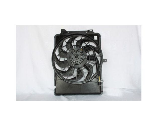 620640 Dual Radiator & Condenser Fan Assembly for 1992-1995 Ford Taurus