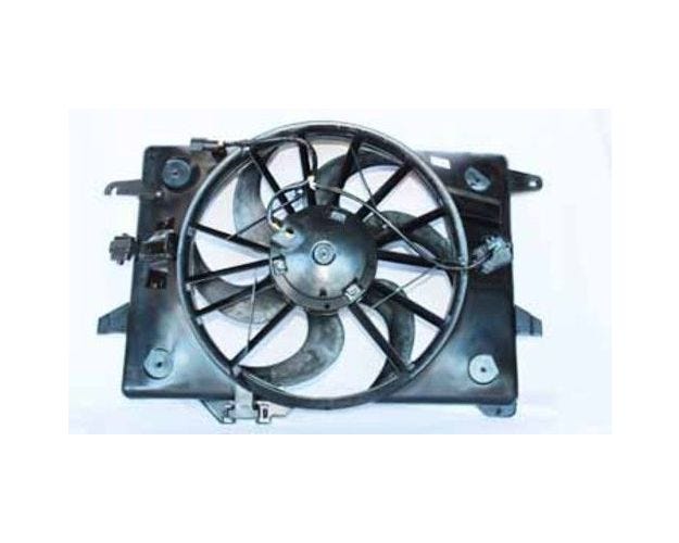 620680 Dual Radiator & Condenser Fan Assembly for 2000-2002 Mercury Grand Marquis
