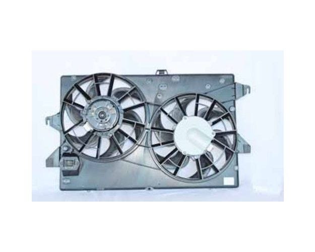 620750 Dual Radiator & Condenser Fan Assembly for 1999-2002 Mercury Cougar