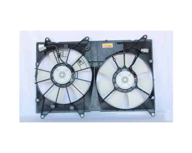 620810 Dual Radiator & Condenser Fan Assembly for 2001-2007 Toyota Highlander