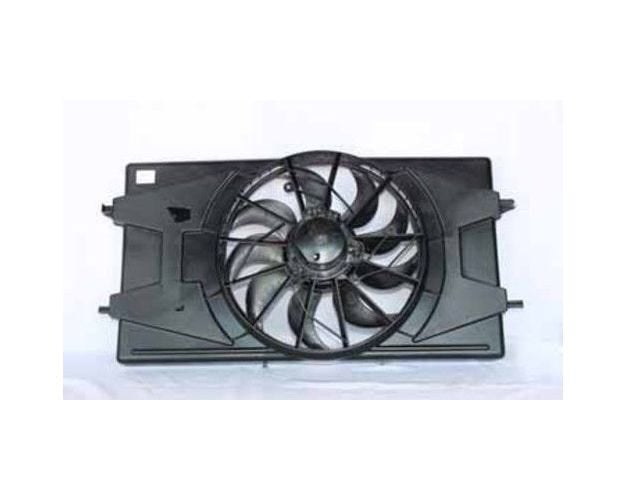 620900 Dual Radiator & Condenser Fan Assembly for 2003-2007 Saturn Ion
