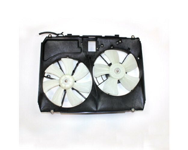 620960 Dual Radiator & Condenser Fan Assembly for 2004-2005 Toyota Sienna