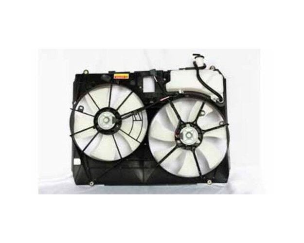 620970 Dual Radiator & Condenser Fan Assembly for 2004-2005 Toyota Sienna