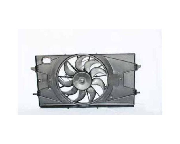 621100 Dual Radiator & Condenser Fan Assembly for 2005-2010 Chevrolet Cobalt