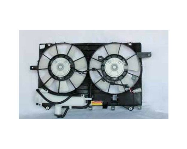621190 Dual Radiator & Condenser Fan Assembly for 2004-2009 Toyota Prius