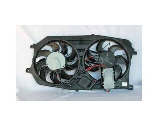 621280 Dual Radiator & Condenser Fan Assembly for 2005-2007 Ford Freestyle