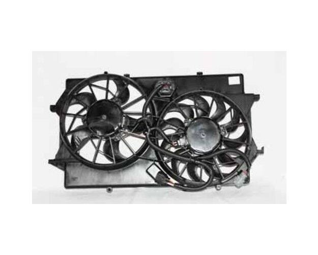 621310 Dual Radiator & Condenser Fan Assembly for 2003-2007 Ford Focus