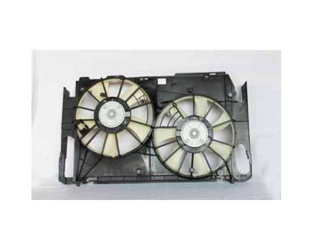 621320 Dual Radiator & Condenser Fan Assembly for 2006-2012 Toyota RAV4