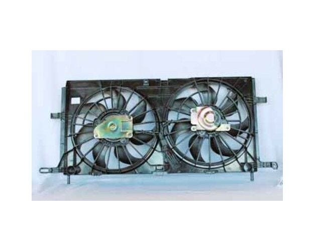 621540 Dual Radiator & Condenser Fan Assembly for 2005-2006 Buick Terraza