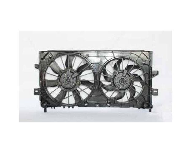 621430 Dual Radiator & Condenser Fan Assembly for 2006-2009 Chevrolet Impala