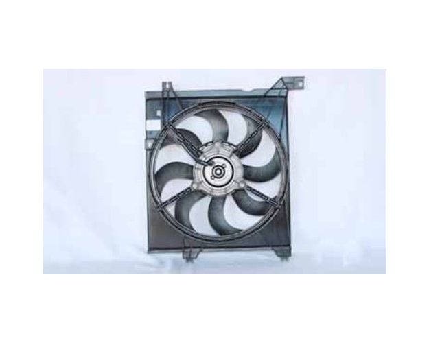 600890 Engine Cooling Fan Assembly for 2004-2009 Kia Spectra - Left