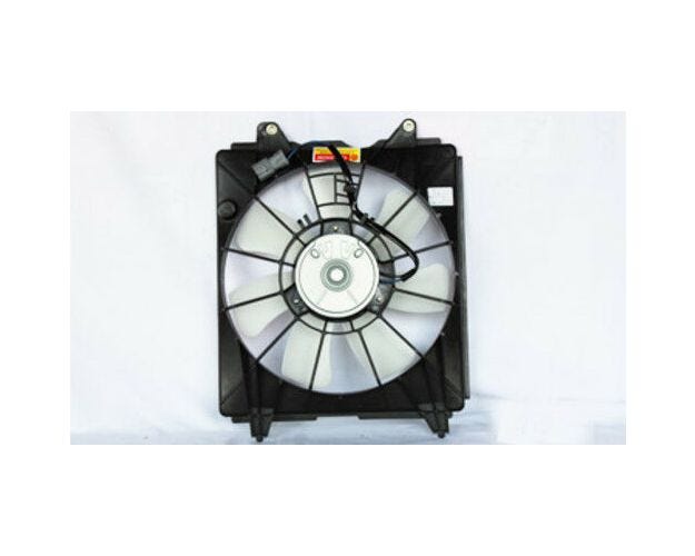 611140 A&C Condenser Fan Assembly for 2006-2011 Honda Civic