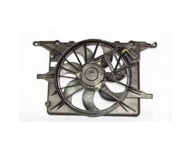 621830 Dual Radiator & Condenser Fan Assembly for 2007-2010 Saturn Sky