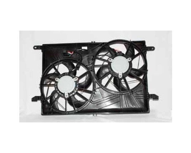 621930 Dual Radiator & Condenser Fan Assembly for 2009-2017 Chevrolet Traverse