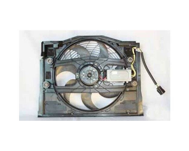 611190 A&C Condenser Fan Assembly for 2000-2000 BMW 323Ci