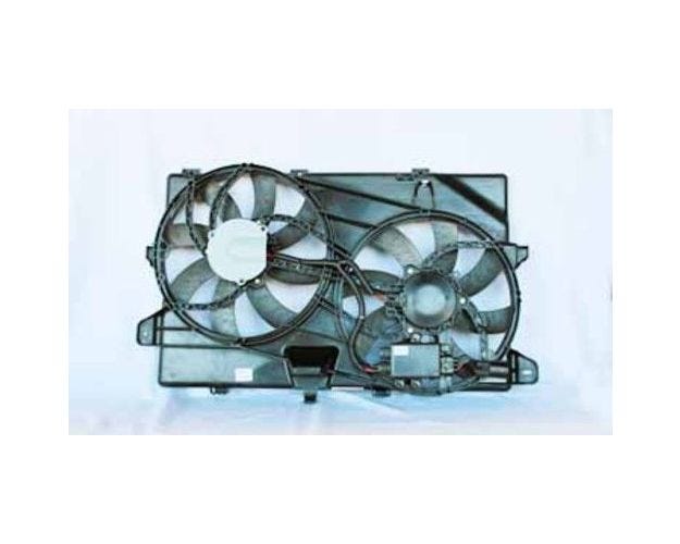 622040 Dual Radiator & Condenser Fan Assembly for 2007-2014 Ford Edge