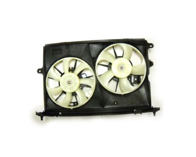 622170 Dual Radiator & Condenser Fan Assembly for 2009-2013 Toyota Matrix - Left