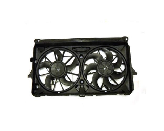 622220 Dual Radiator & Condenser Fan Assembly for 2007-2011 GMC Yukon XL 1500
