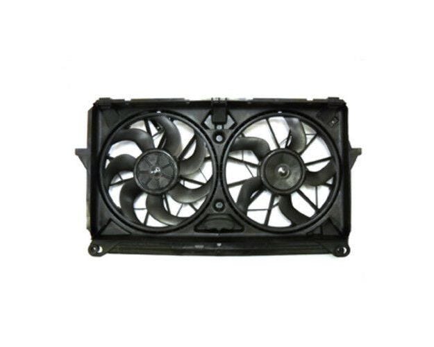 622230 Dual Radiator & Condenser Fan Assembly for 2005-2007 GMC Sierra 1500