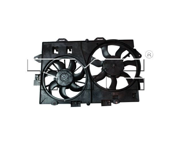622300 Chevrolet Equinox Dual Radiator & Condenser Fan Assembly for 2008-2008 Chevrolet Equinox