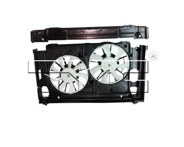 622310 Dual Radiator & Condenser Fan Assembly for 2011-2017 Lexus CT200h