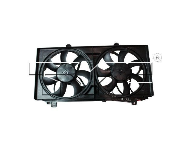 622350 Dual Radiator & Condenser Fan Assembly for 2010-2010 Chevrolet Camaro