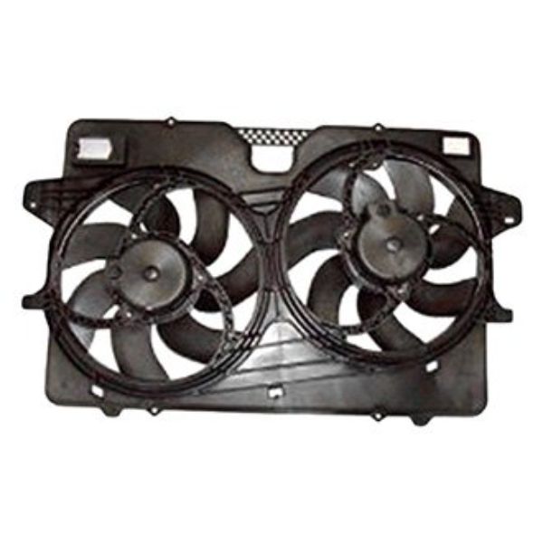 622410 Dual Radiator & Condenser Fan Assembly for 2008-2012 Ford Escape