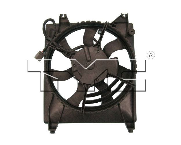 611020 A&C Condenser Fan Assembly for 2007-2008 Hyundai Entourage - Right