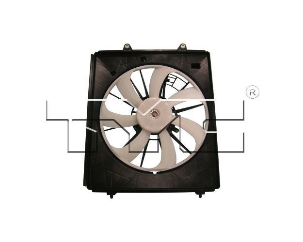 611360 A&C Condenser Fan Assembly for 2011-2017 Honda Odyssey