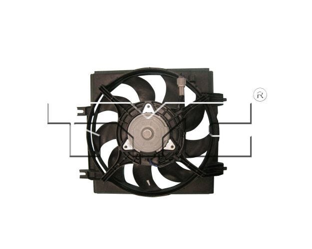 611390 A&C Condenser Fan Assembly for 2008-2013 Subaru Impreza - Right