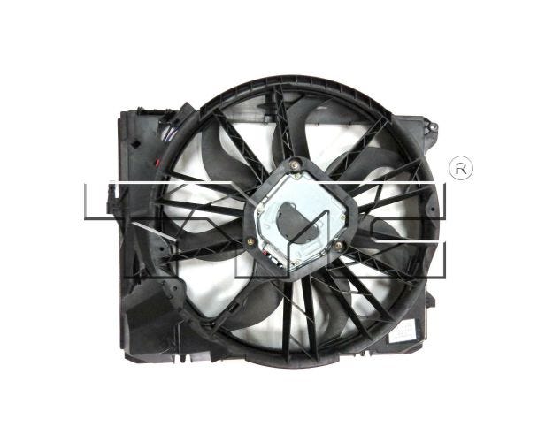 622980 Dual Radiator & Condenser Fan Assembly for 2007-2013 BMW 328i