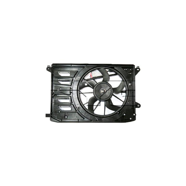 623020 Dual Radiator & Condenser Fan Assembly for 2013-2020 Ford Fusion