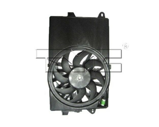 623050 Dual Radiator & Condenser Fan Assembly for 2012-2019 Fiat 500