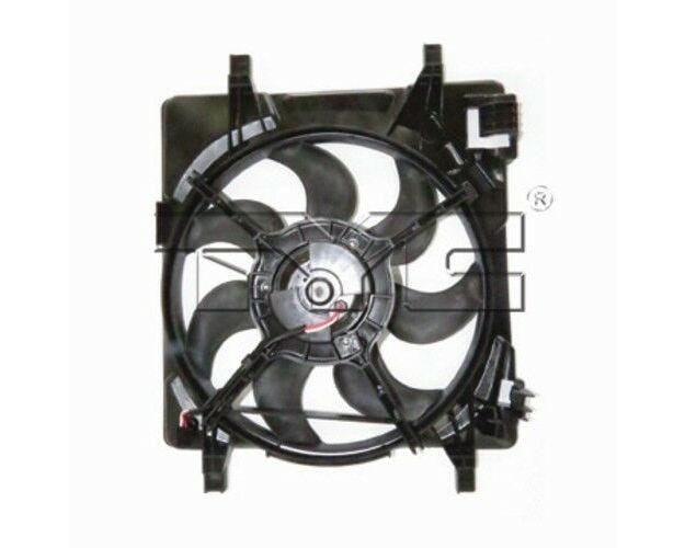 623070 Dual Radiator & Condenser Fan Assembly for 2013-2015 Chevrolet Spark