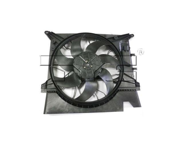 623120 Dual Radiator & Condenser Fan Assembly for 2003-2014 Volvo XC90