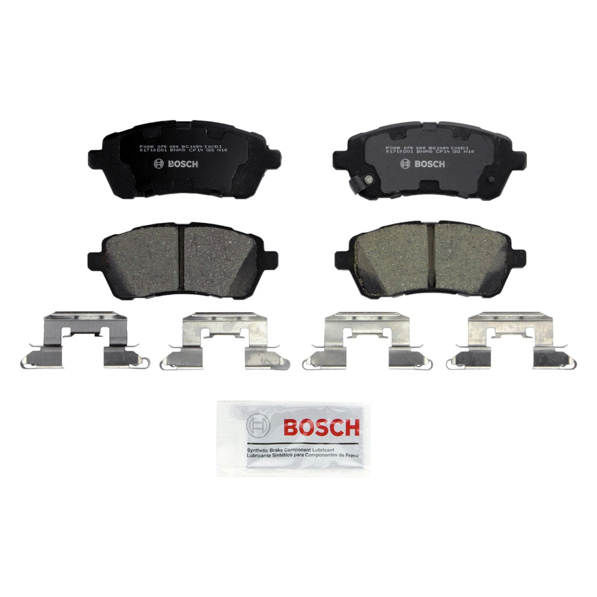 BC1454 Front Disc Brake Pads for 2014-2019 Ford Fiesta Naturally Aspirated