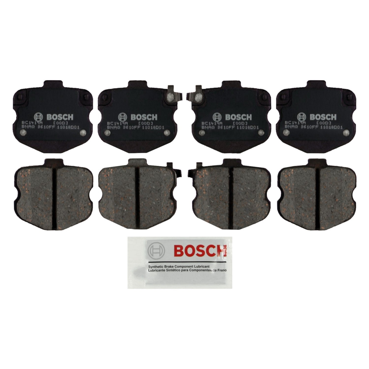 BC1419A Rear Disc Brake Pads for 2013 Chevrolet Corvette 427