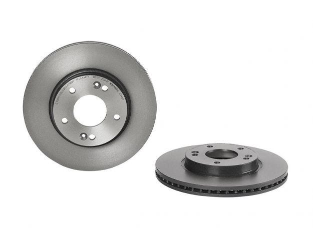09.C249.11 Disc Brake Rotor for 2012-2017 Hyundai Veloster - Front