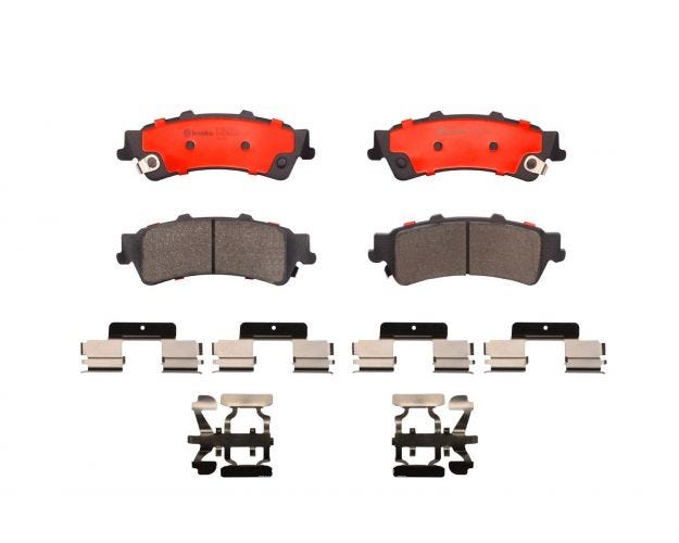 P10028N Disc Brake Pad Set for 2007-2007 GMC Sierra 1500 Classic - Rear