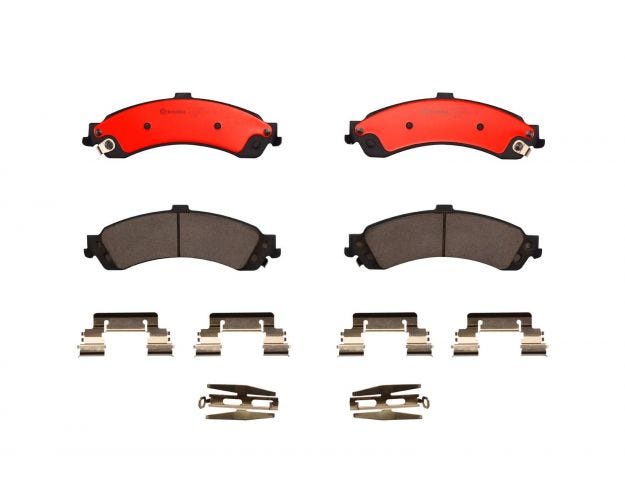 P10040N Disc Brake Pad Set for 2003-2005 GMC Sierra 1500 - Rear