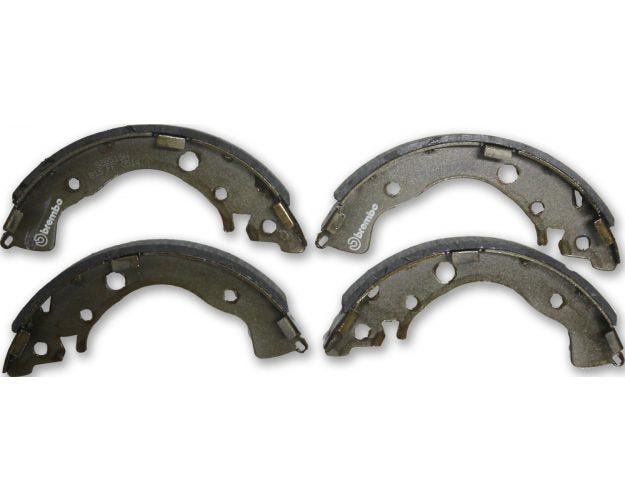 S28515N Drum Brake Shoe for 2006-2014 Honda Civic - Rear