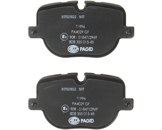 355015451 Disc Brake Pad Set for 2010-2012 Land Rover Range Rover - Rear