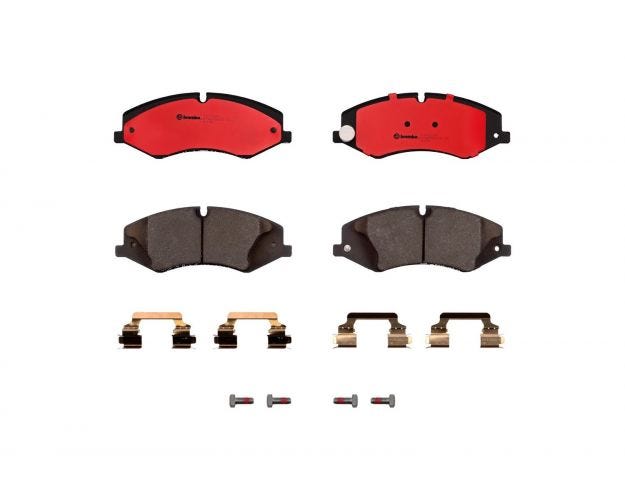 Disc Brake Pad Set - Front - Land Rover Discovery 2017 - Low Dust Formula