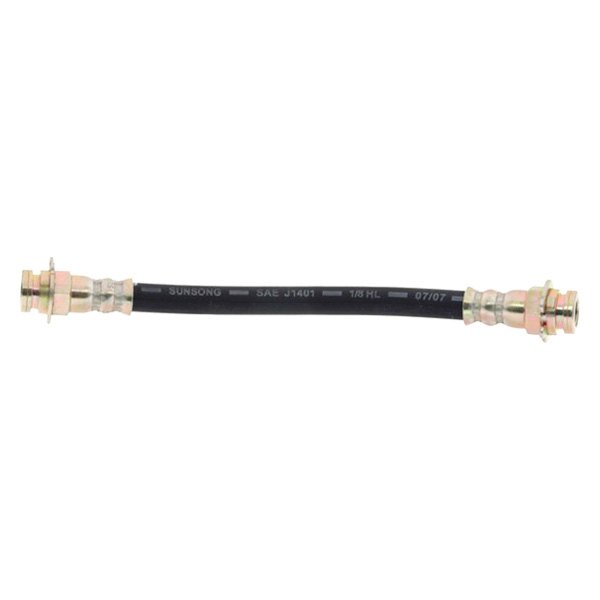 Rear Brake Hydraulic Hose - Black - Compatible with Classic Vehicles