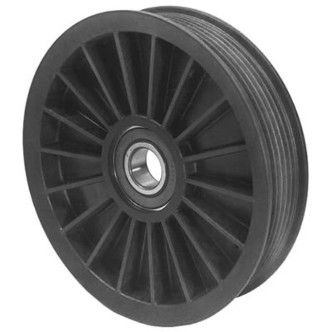 Idler Pulley - Black - Compatible with Chevrolet Camaro & More - Durable Steel Construction