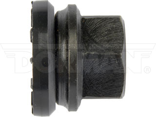 Dorman 611-246 M14-1.50 Flanged Flat Face Wheel Nut for 2002-2018 Ford - Black