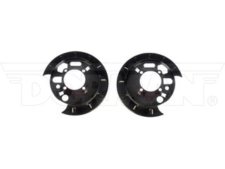 Dorman 924-208 Brake Dust Shield for 2004-2007 Buick, 2002-2009 Chevrolet & 2002-2009 GMC - Black