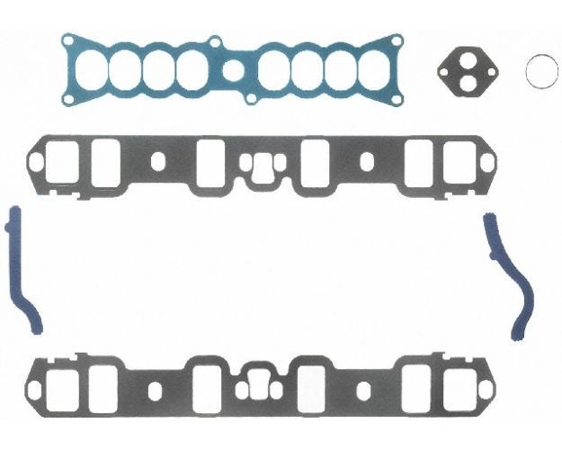 MS93334 Engine Intake Manifold Gasket Set for 1987-1991 Ford Country Squire - Lower & Upper