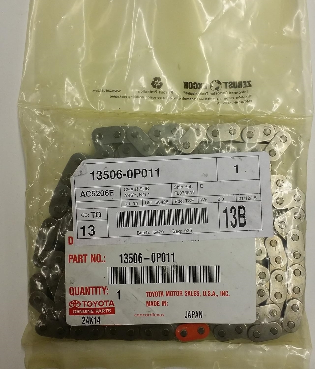 13506-0P011 Timing Chain for 2007-2017 Lexus ES350